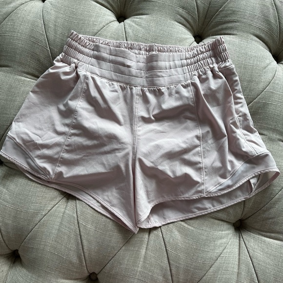 Lululemon Athletica Soft Pink Athletic Shorts - Picture 1 of 4